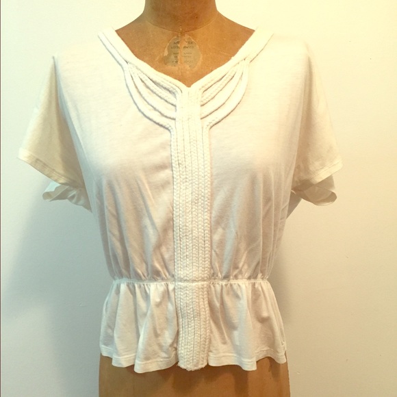 Ann Taylor loft white blouse