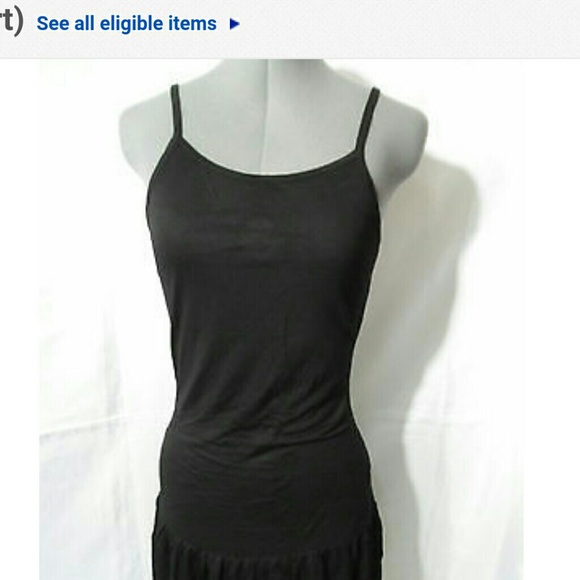 C.LUCE 2pc Dress Set Black Metallic Formal to Casual Beach - Evening Sparkles! - Picture 3 of 8