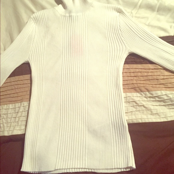 White turtleneck
