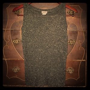 Sparkly top by Sigrid Olsen. XS