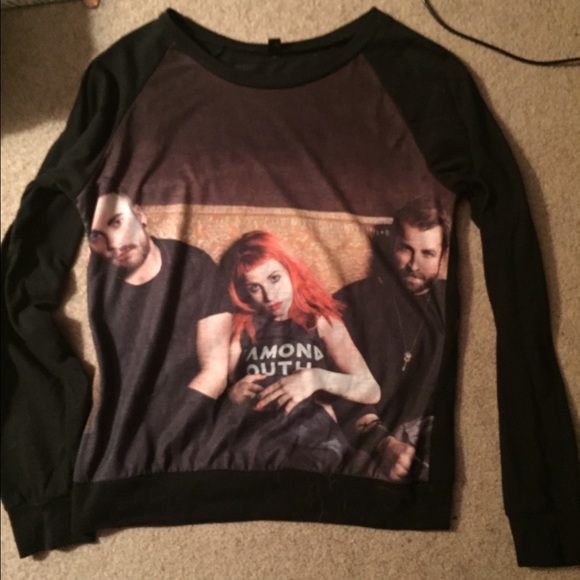 Long sleeved Paramore shirt