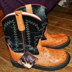 Old West Kids' Cowboy Boots - Size 5 B