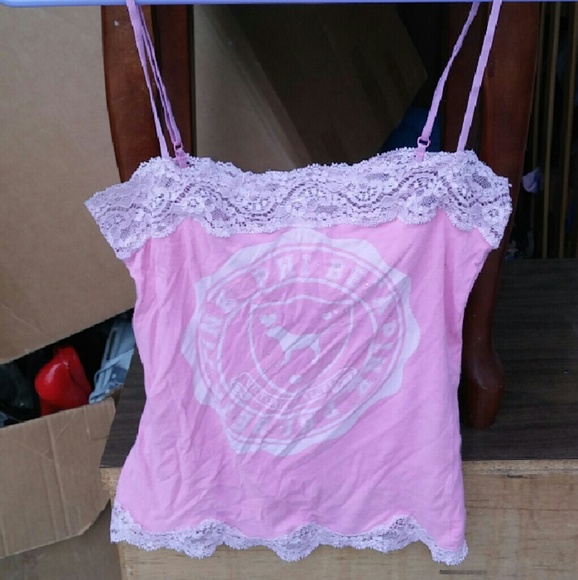 VS PINK Brand sleep tank XS - Picture 2 of 4
