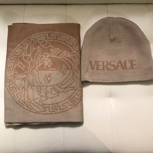 Versace Hat&Scarf Set