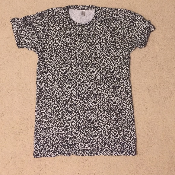 American Apparel Unisex Composition Book Tee Shirt