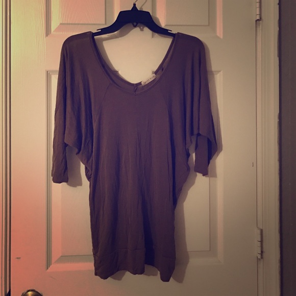 Silky brown top - Picture 1 of 1