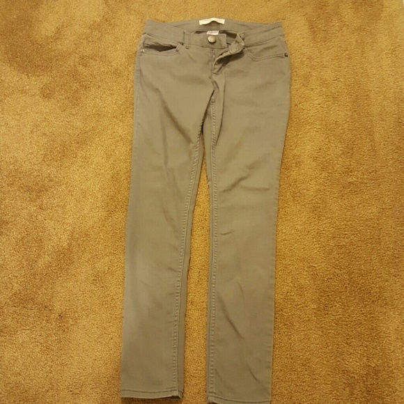 Size 5 Gray Skinny Jeans