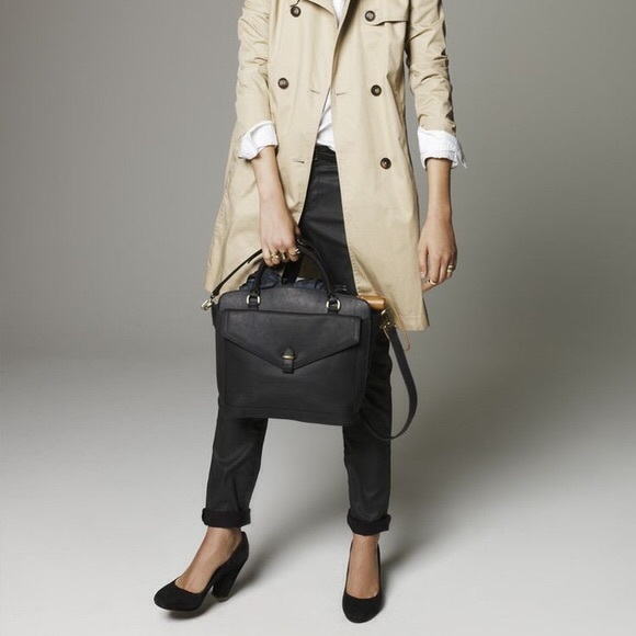 Madewell Sloane Satchel in Suede