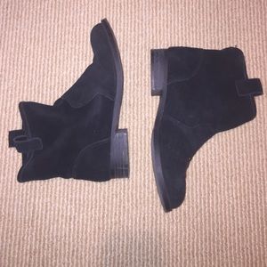 Sole Society "Natasha" suede booties