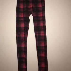 Plaid Leggings