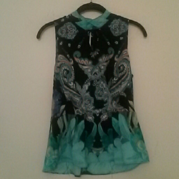 Bohemian Print Blouse