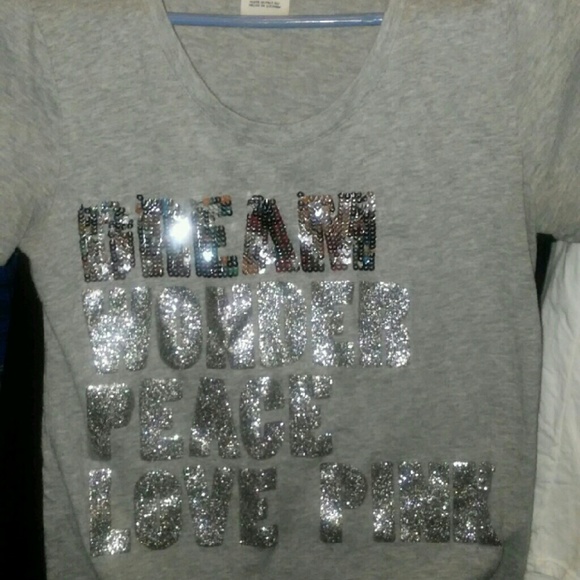 Victoria Secret Pink Bling Tee