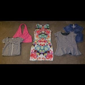 Set of Trendy Plus Size ft. H&M, Charlotte Russe