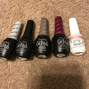 Gel nail polish bundle