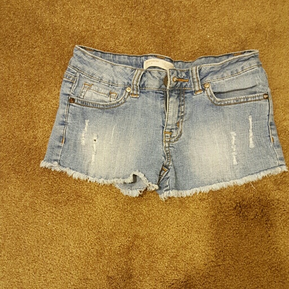 Size 3 blue jean shorts