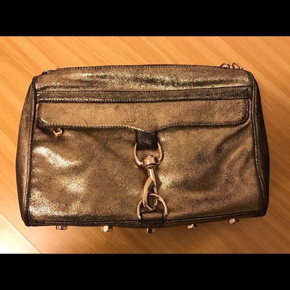 Gold Rebecca minkoff Mac (not mini)