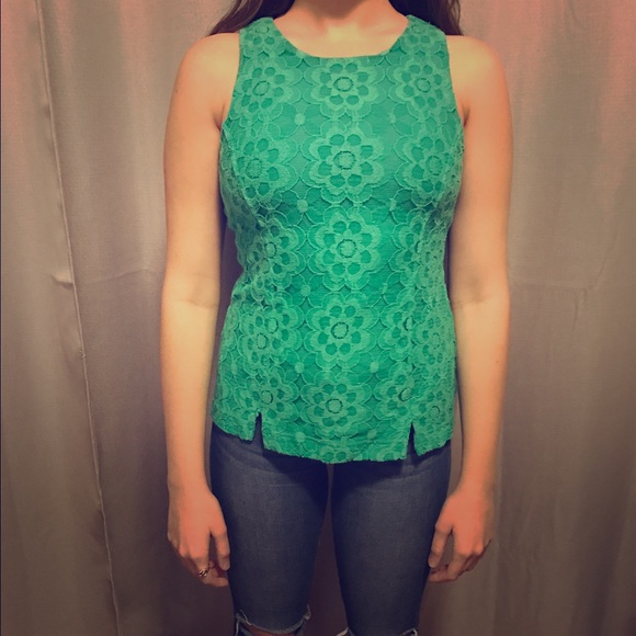 Pretty green Banana Republic shirt