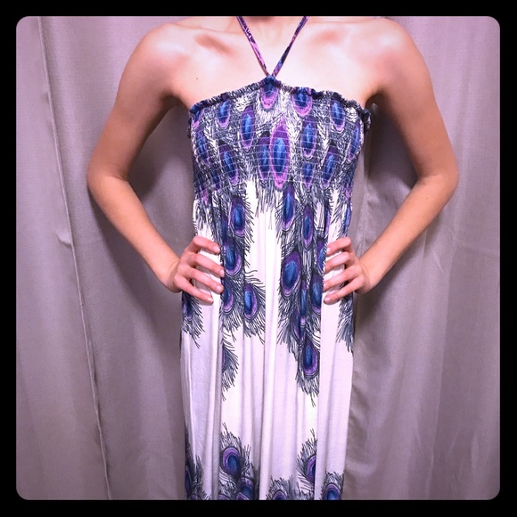 Colorful maxi dress