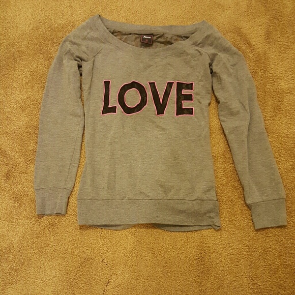 Jenni XS Sweatshirt. Lace Back!