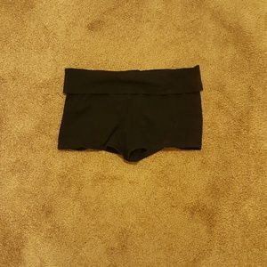 Small Black Stretchy Shorts