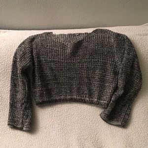 Crop sweater