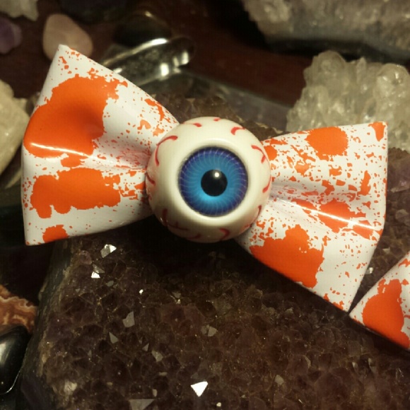 Bloody Eyeball Hair Bows
