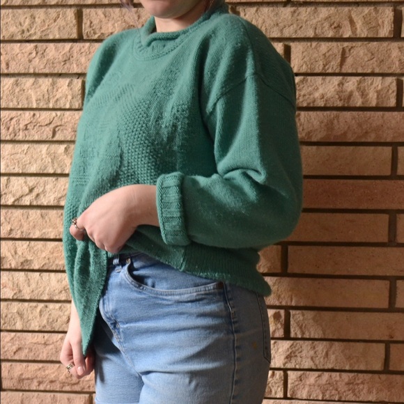 Cape Cod Turquoise Sweater, M - Picture 4 of 4