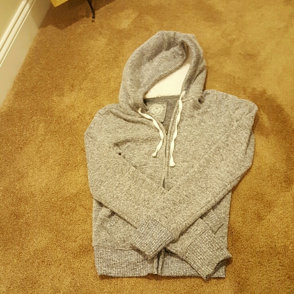 Small Gray Hooded Sweatshirt