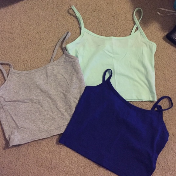 Forever 21 Tops - Pack of 3 Cropped Tanks
