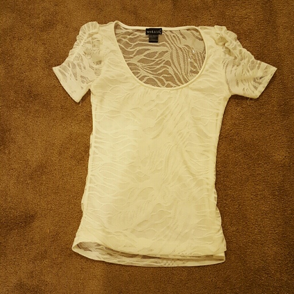 Medium White Wet Seal Shirt