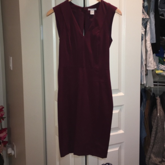 Maroon Formal Dress (XS-S/0-2)