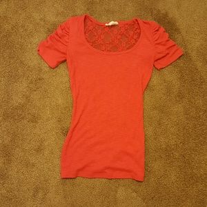 Size Small Orange/Red Shirt
