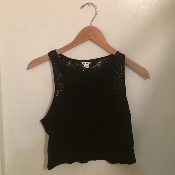 Black Crop Top