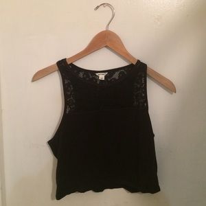 Black Crop Top