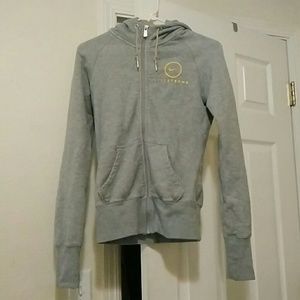 Worn Gray Nike Hoodie