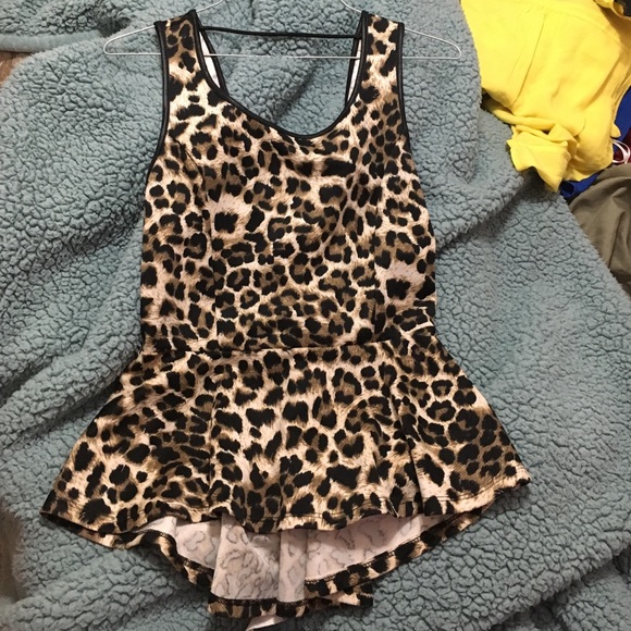 Cheetah blouse
