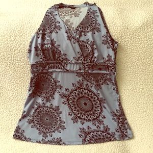 INC glitzy top with sequins