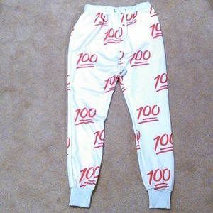 100 Emoji Joggers
