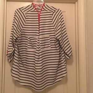 Professional Striped Blouse