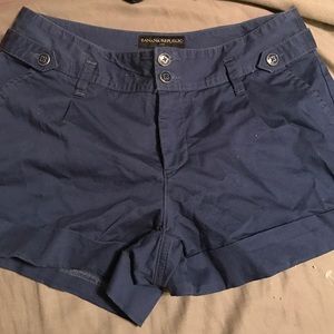 Blue shorts