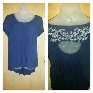 Torrid Embroidered Blouse