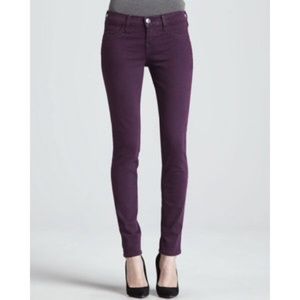 NWOT H&M Dark Plum Skinny Jeans - 0