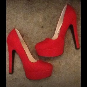 red pumps