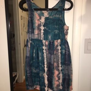 Cute Tie Dye Dress