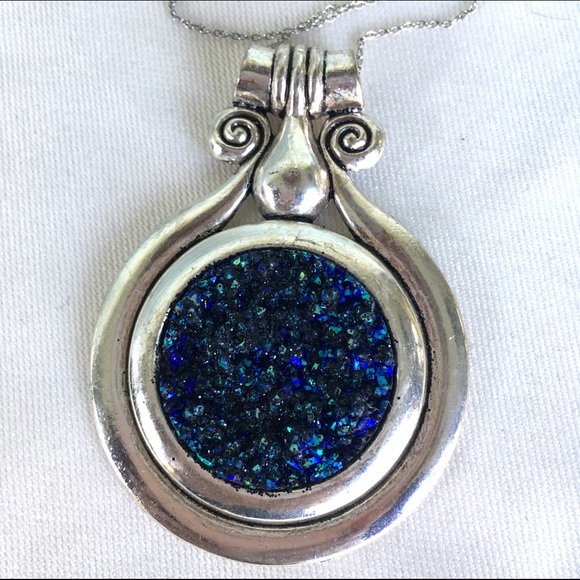 Large Sparkly Statement Necklace