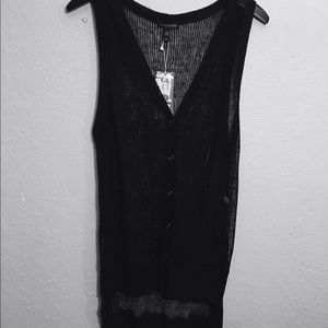 Eileen Fisher V-neck vest