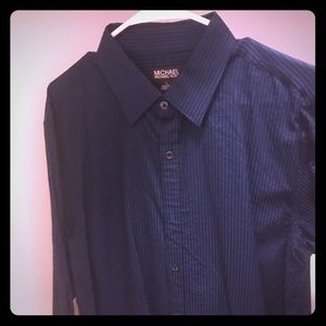 Blue and black long sleeve large Michael kores