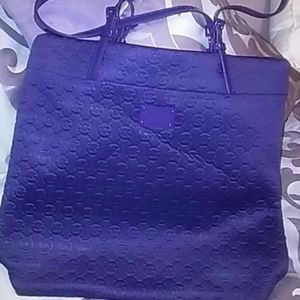 Purple Michael Kors purse