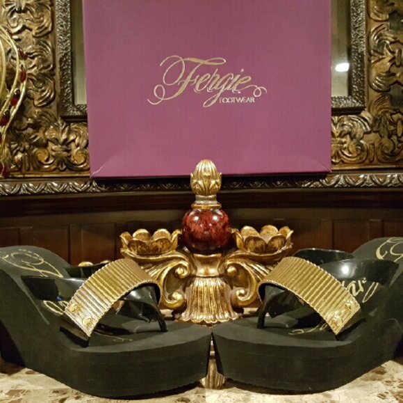 Brand New in box Fergie Wedge Sandal