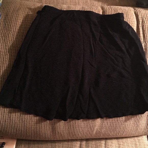 Cute Black Jazz Sport Mini Skirt in "XS"